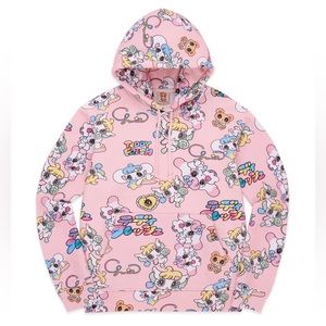 Yurie Sekiya X Teddy Fresh Pink Hoodie Size M